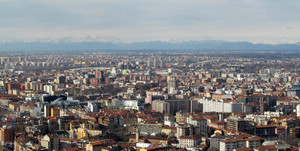 Милан с «губернаторской»  смотровой   площадки