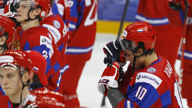 Молодежная сборная России по хоккею. ФОТО ИТАР-ТАСС