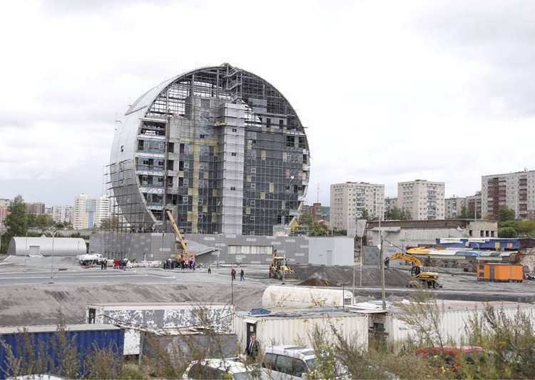 Здание инновационного культурного центра в Первоуральске