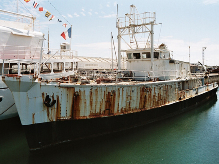 Знаменитый корабль Кусто «Калипсо» может быть продан за долги, фото - photo.qip.ru