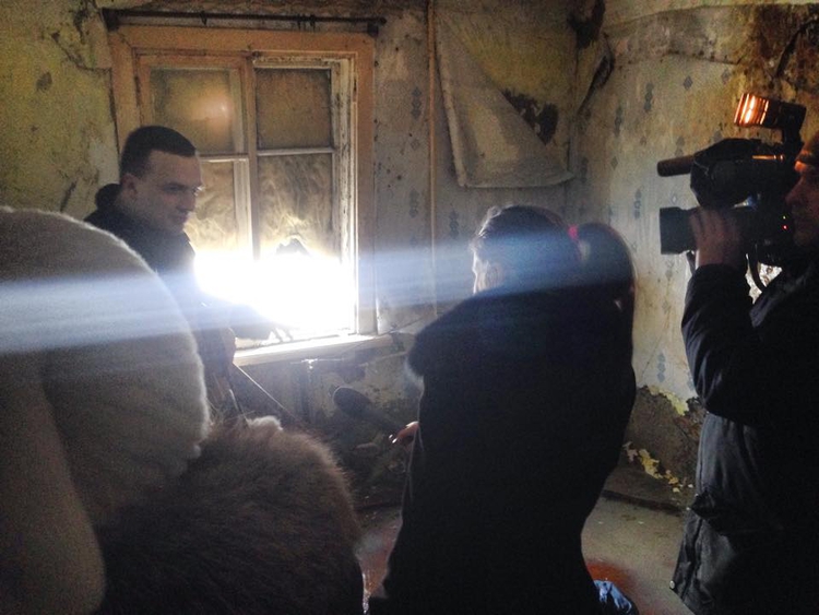 На новоселье приехали журналисты На новоселье приехали журналисты