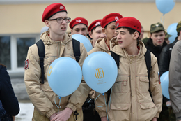 Патриотический праздник «ЮНАРМИЯ: весенний призыв» прошел в Екатеринбурге