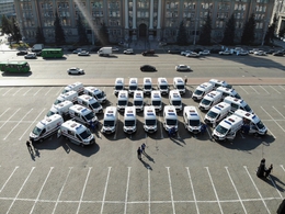 ekaterinburg aleksandr vysokinskij poblagodaril mecenatov za novye mashiny skoroj bezformata