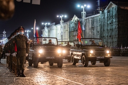 На главной площади Екатеринбурга пройдет очередная репетиция парада Победы