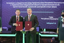 Евгений Куйвашев в рамках ПМЭФ-2021 договорился о сотрудничестве с Республикой Башкортостан