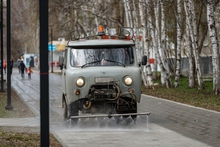 Из Екатеринбурга за одни сутки вывезли 101 тонну грязи и 63 тонны мусора Из Екатеринбурга за одни сутки вывезли 101 тонну грязи и 63 тонны мусора
