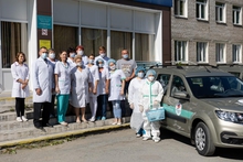 Свердловские медики получили от Фонда святой Екатерины три новых автомобиля