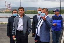 Евгений Куйвашев проверил, как идет благоустройство Верхнего Тагила и Кировграда
