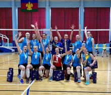 Женская волейбольная команда Свердловской области - чемпион молодежной спартакиады