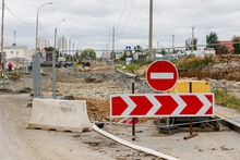 В Екатеринбурге закроют движение транспорта по улице 2-й Новосибирской