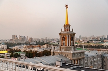 Площадь 1905 года в Екатеринбурге закрыли для строительства ледового городка
