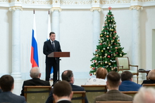 Евгений Куйвашев провел новогодний прием представителей общественности Свердловской области