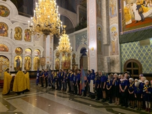 В Храме на Крови прошла торжественная церемония передачи Вифлеемского огня