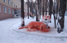 В «Урале без наркотиков» проходит конкурс снежных скульптур к Новому году