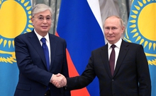 В Кремле завершились переговоры между Путиным и Токаевым