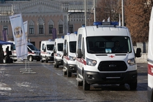Екатеринбург получил 20 новых современных машин скорой помощи