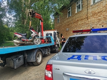 В Свердловской области сотрудники ГИБДД пресекают поездки несовершеннолетних на мопедах и мотоциклах