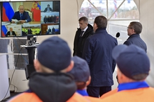 Владимир Путин и Евгений Куйвашев открыли движение по ЕКАД