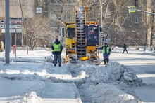 За минувшие выходные было ликвидировано 21,5 тысячи тонн снега в Екатеринбурге