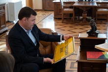 Евгений Куйвашев обсудил с организаторами СТЕНОГРАФФИИ планы по проведению фестиваля