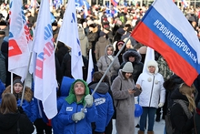 Масштабный митинг-концерт в преддверии Дня защитника Отечества прошел в Екатеринбурге