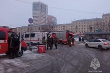 На станции метро «Уралмаш» в Екатеринбурге утром произошел пожар