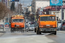 В Екатеринбурге приступили к промывке улиц