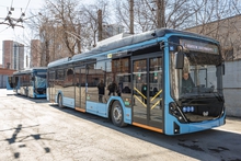 В Екатеринбург прибыли первые два новых троллейбуса из пятидесяти