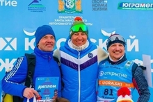 Уральский газовик выиграл медаль Югорского лыжного марафона