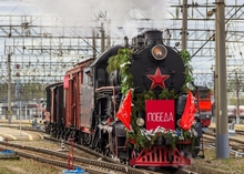 Свердловская железная дорога запускает ретропоезда на паровозной тяге «Эшелоны Победы»
