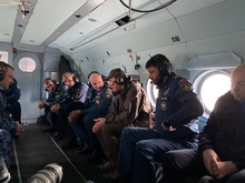 Евгений Куйвашев вместе с главой МЧС России вылетели в Сосьву