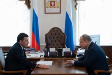 Евгений Куйвашев и Виктор Руденко договорились об укреплении сотрудничества УрО РАН и Свердловской области