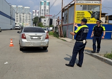 В Екатеринбурге на улице Сыромолотова в ДТП пострадал 3-летний мальчик