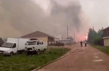 В поселке Шайдуриха Свердловской области из-за природного пожара сгорело более 40 домов