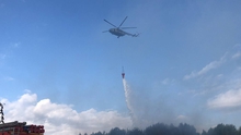 Пожарные ликвидировали открытое горение в селе Шайдуриха Свердловской области