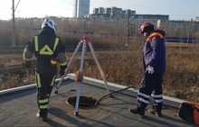 Сотрудники МЧС спасли ребенка, который провалился в коллектор