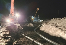 Уральские газовики обустроили переход газопровода на участке строительства новой федеральной трассы
