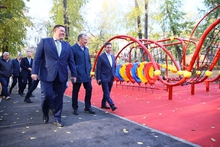 В Екатеринбурге официально открыли парк Энгельса после глобальной реконструкции