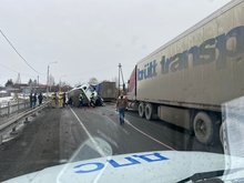 Движение на трассе Екатеринбург-Курган полностью восстановлено после аварии с двумя грузовиками