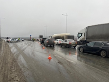 Массовое ДТП с участием 40 автомобилей произошло на ЕКАДе