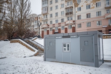 В Екатеринбурге устанавливают новые уличные туалеты