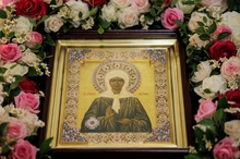 В мужской Царский монастырь на Ганиной Яме будет принесена икона с мощами святой блаженной Матроны Московской