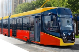 фото: официальный портал Екатеринбурга / макет проектировщиков трамвая модели 71-639 «Кастор»