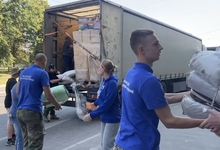 Более 100 тонн гуманитарной помощи доставлено в Курск из Екатеринбурга