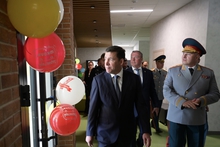 Евгений Куйвашев и Александр Куренков открыли школу с пожарно-спасательными классами МЧС России в Екатеринбурге
