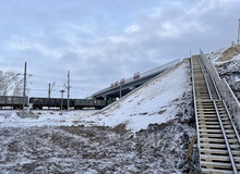 Дорожники открыли движение по путепроводу в Белоярском районе