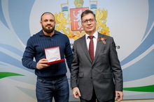 Иван Штырков награжден знаком отличия Министерства спорта Свердловской области