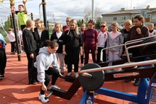 Новую площадку для выполнения нормативов ГТО открыли в Свердловской области