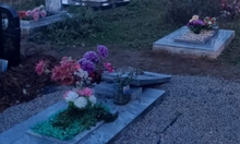 Полиция Режа ведет поиски вандалов, устроивших погром на кладбище