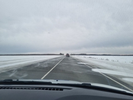 На фото трасса: г.Невьянск - г.Реж - г.Артемовский - с.Килачевское / Госавтоинспекция Свердловской области